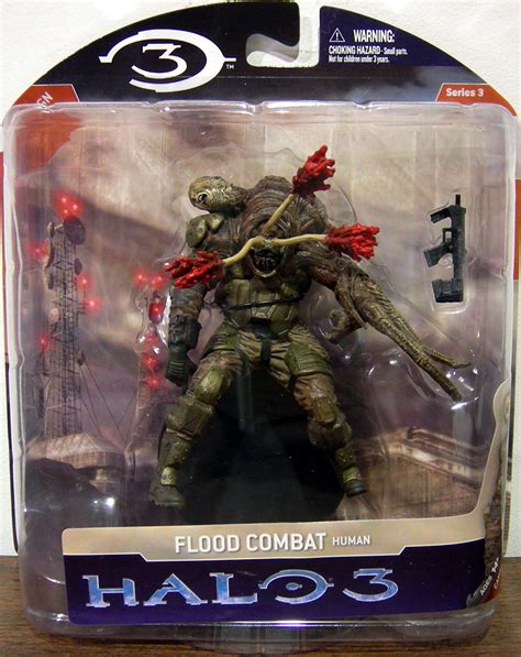 Flood Combat Human Halo 3 Series 3 action figure