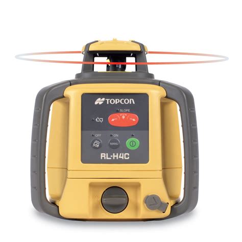 Topcon RL-H5A Manual Slope Laser Kit 1021200-17-K2 with Alkaline ...