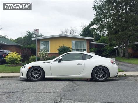 2016 Subaru BRZ Sport-tech with 18x9.5 SSR GTX01 and Yokohama 255x35 on ...