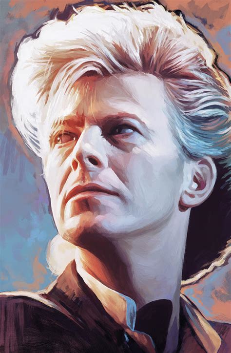 David Bowie Artwork 2 Painting by Sheraz A - Pixels