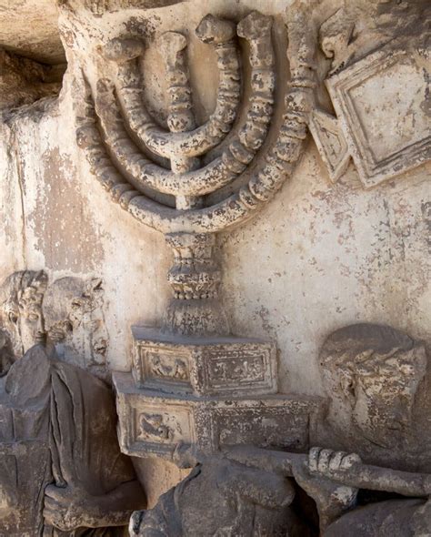 Menorah on Arch of Titus in Roman Forum Was Rich Yellow - The New York ...