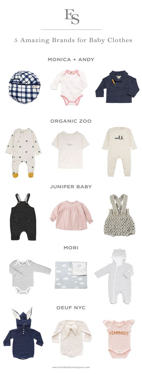 5 Amazing Brands for (Organic) Baby Clothes - Elizabeth Street Post