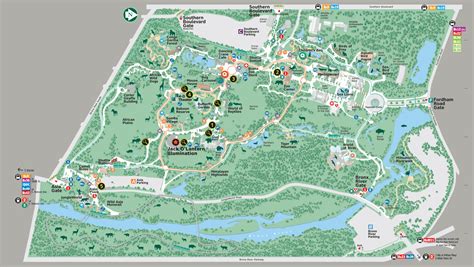 Bronx Zoo Map Printable - Printable Word Searches