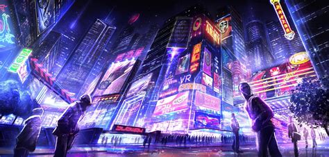 cyberpunk, Futuristic, Neon HD Wallpapers / Desktop and Mobile Images ...