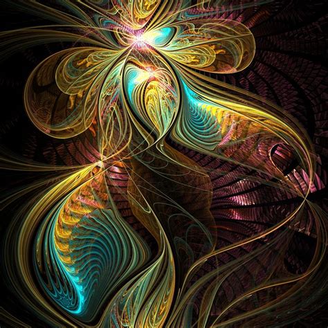 fractal which reminds me of the DNA spiral and the movement of energy ...