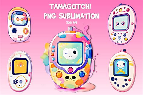 90s Retro Tamagotchi Sublimation PNG Graphic by Magic Craft · Creative ...