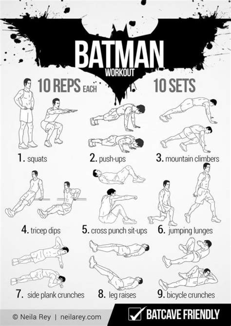 The Batman Workout : batman