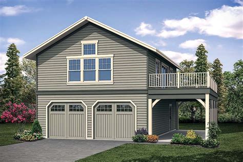 Plan 41315 | Traditional Style 2 Car Garage Apartment | Carriage house ...