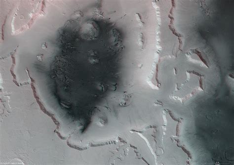 Orbital Camera Spots Weird Crater Within a Crater Formation on Mars ...