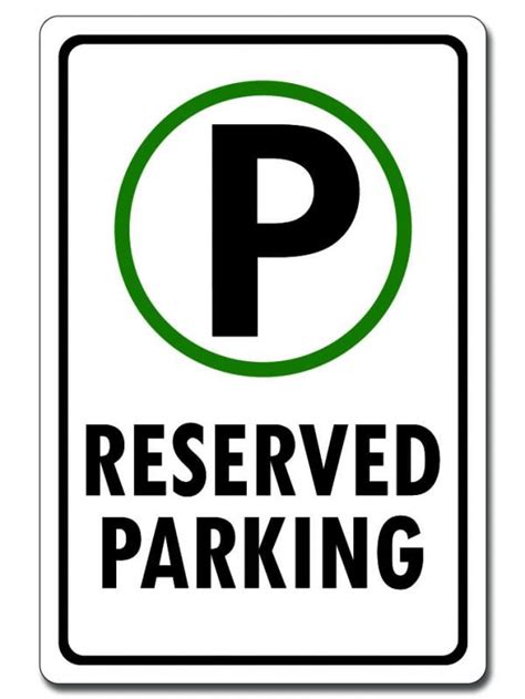 Reserved Parking Sign – Imaginit Design & Signs, Your Visual Solutions ...