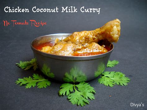 Chicken Coconut Milk Curry - No Tomato Recipe - You Too Can Cook