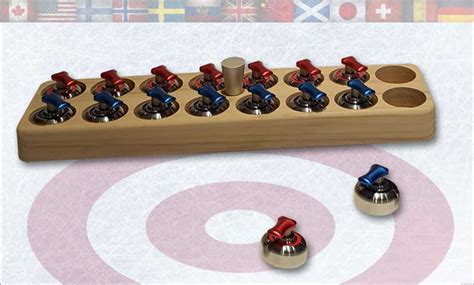 The Premiere 8ft. Mahogany | Cool Curling Game Tables