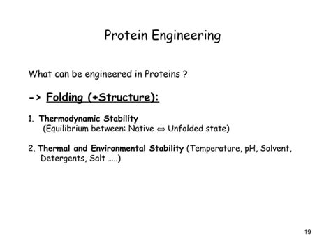 Protein engineering | PPT