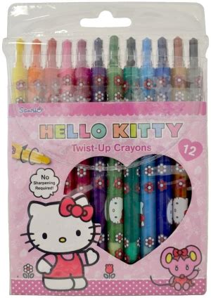 Hello Kitty Twist-Up Crayons Review – What's Good To Do