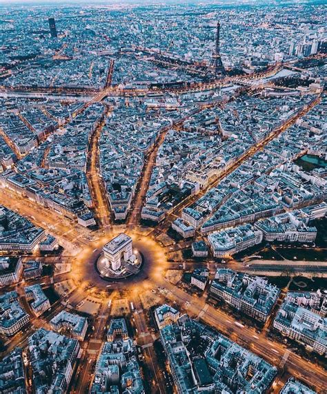 Aerial view of Paris France : r/CityPorn