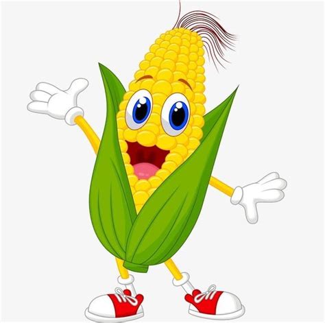 Corn PNG - Free Download | Cartoon clip art, Cartoon, Corn drawing