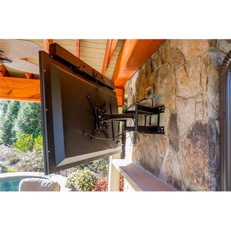 SunBriteTV Outdoor Tilting TV Wall Mount for Most 37" 80" TVs Extends ...