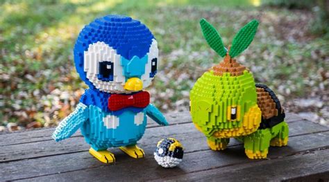 Build LEGO Pokémon with these insane life-size sculptures