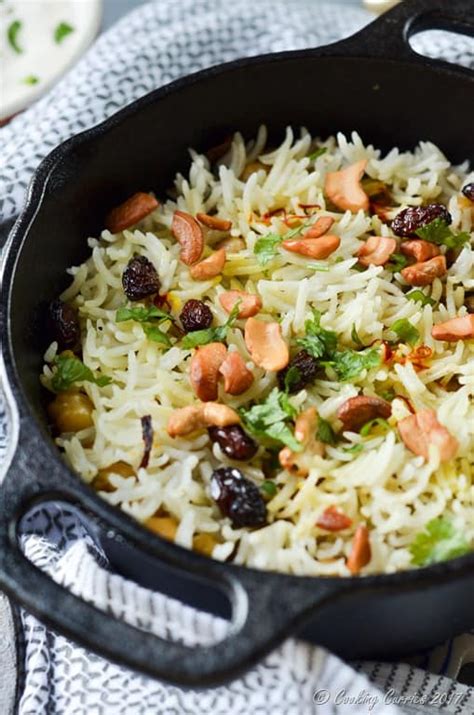 Chole Biryani | Basmati Rice with Chickpeas - Cooking Curries