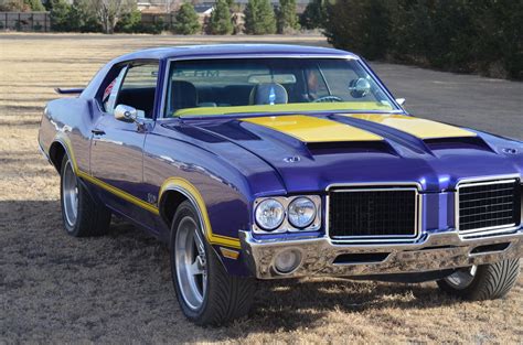 Cutlass , Muscle Car, Purple Power, Show Car, - Classic Oldsmobile 442 ...