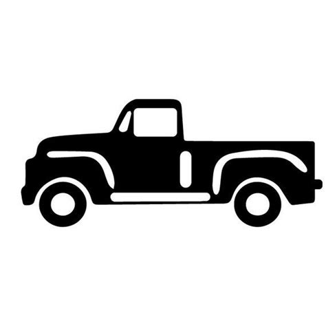 Free 114 Silhouette Chevy Truck Svg SVG PNG EPS DXF File