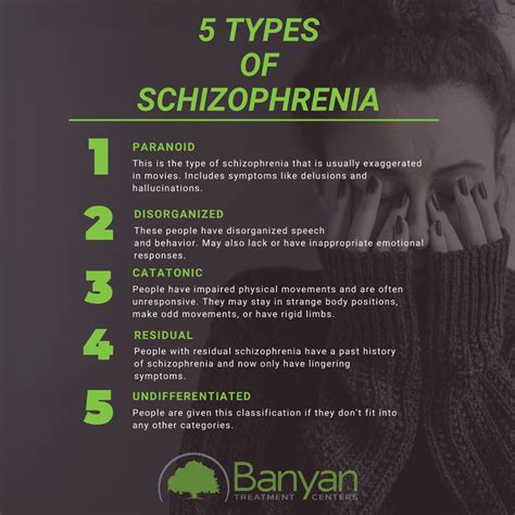 The Different Types of Schizophrenia | Banyan Treatment Center