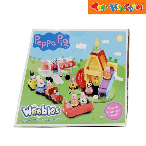 Weebles Peppa Pig Plane Playset | Toy Kingdom