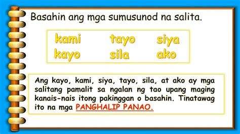 Grade Filipino Q W Paggamit Ng Mga Salitang Pamalit Sa Ngalan Ng | The ...