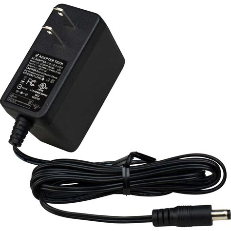 Connectronics 12-Volt 2.0 Amp AC/DC Power Adapter with 2.1mm Plug