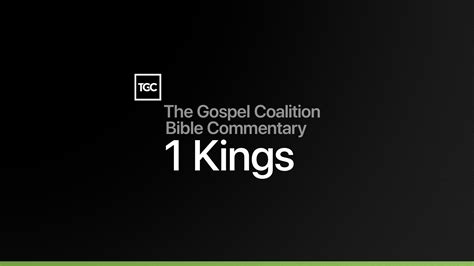 1 Kings | Commentary | August H. Konkel | TGCBC