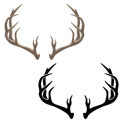 Christmas Antlers Vector Art, Icons, and Graphics for Free Download