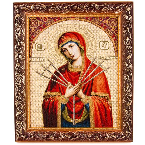 Our Lady Of Sorrows Icon at Vectorified.com | Collection of Our Lady Of ...