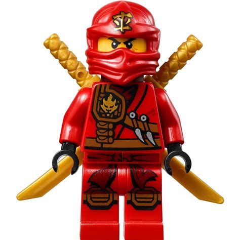 LEGO Ninjago Minifigure - Kai Zukin Robe Jungle Red Ninja with Dual ...