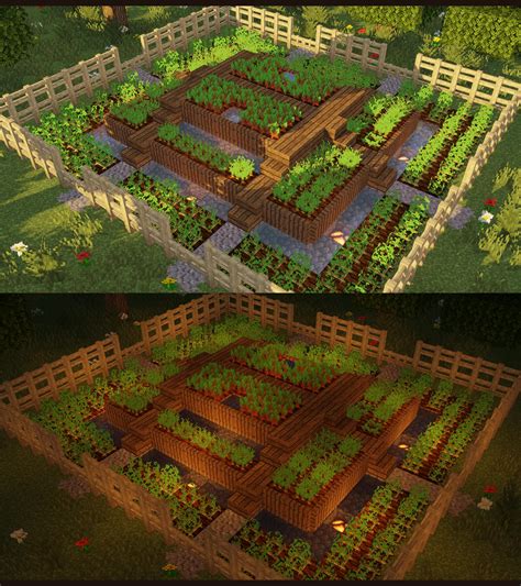 I have built a compact farm with 3 levels on those you can plant ...