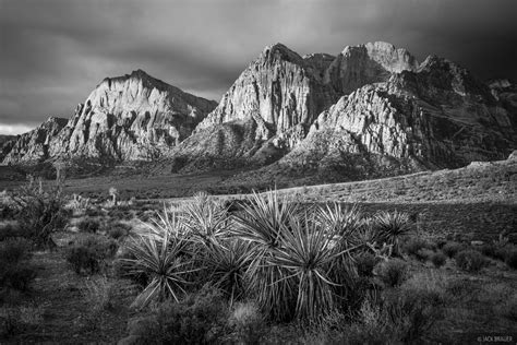 Red Rock Canyon Sunrise B&W | Red Rock Canyon, Nevada | Mountain ...