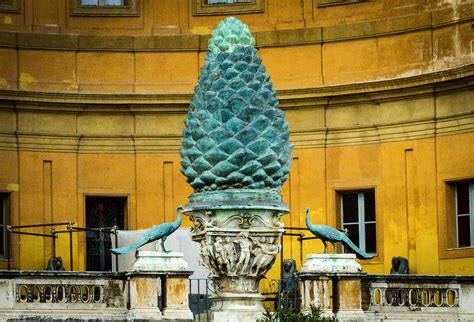 The Pigna - ancient Roman bronze Pine cone in the Vatican … | Flickr