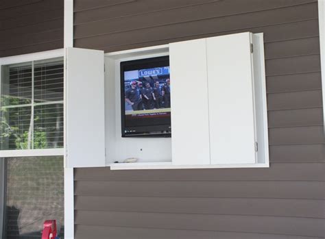 DIY Outdoor TV Enclosure | Interesting Ideas for Home