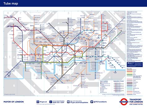 London Tube Map And Zones 2015 Chameleon Web Services - Riset