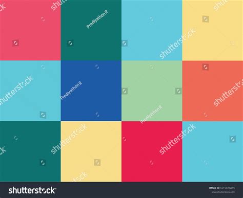 Colorful Square Box Background Wallpaper Illustrator Stock Vector ...