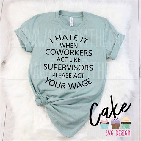 Coworker Gift SVG Funny Shirt Saying SVG Funny SVG Files for - Etsy