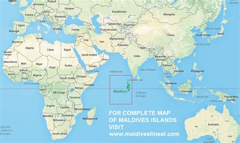 Maldives map shows where is Maldives located – Maldives Map Org