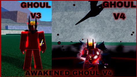 Getting Ghoul V4 with Full Upgrade ( Guild ) + Showcase In Blox Fruits ...