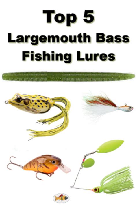 Top 5 Largemouth Bass Fishing Lures | A Listly List