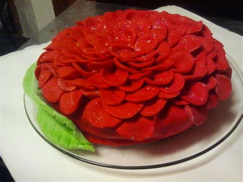 The Cake Villain: Blue Suede Rose Petal Cake