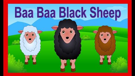 Baa Baa Black Sheep : Baa Baa Black Sheep - Lama Gee (ළමා ගී) - Yes sir ...