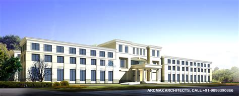 School Building 3D Exterior Design and 3D Views | Arcmaxarchitect