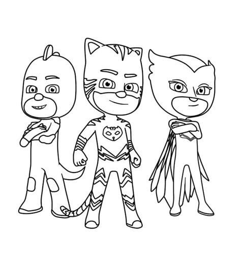 Pin on PJ Masks Coloring Pages