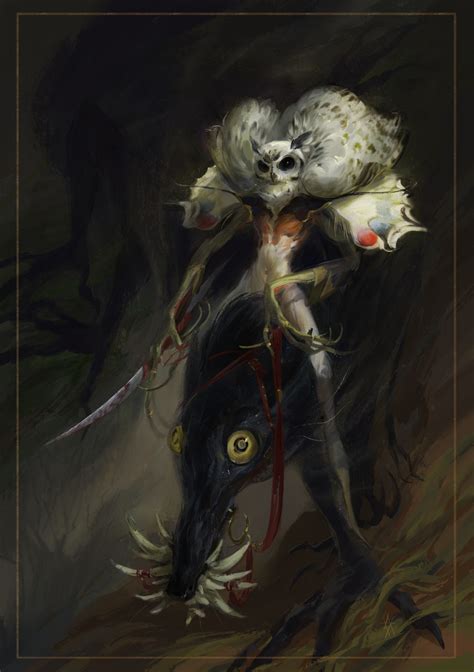 ArtStation - The illustration for the Goetia zine - the 63 demon ...