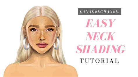 EASY NECK SHADING | Stardoll Face Tutorial | LanaDelChanel. - YouTube