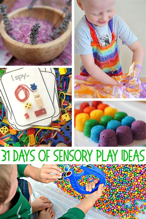 31 Days of Sensory Play Ideas. Kid Approved! - Childhood101